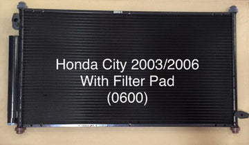 Condenser Honda City 2003/2006 With Filter Pad ORG