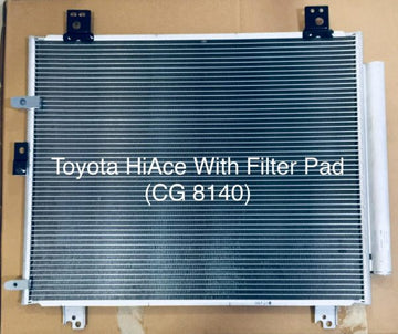 Condenser Toyota Hi-Ace H200/KDN200 2006 With Filter Pad (CG-8140)