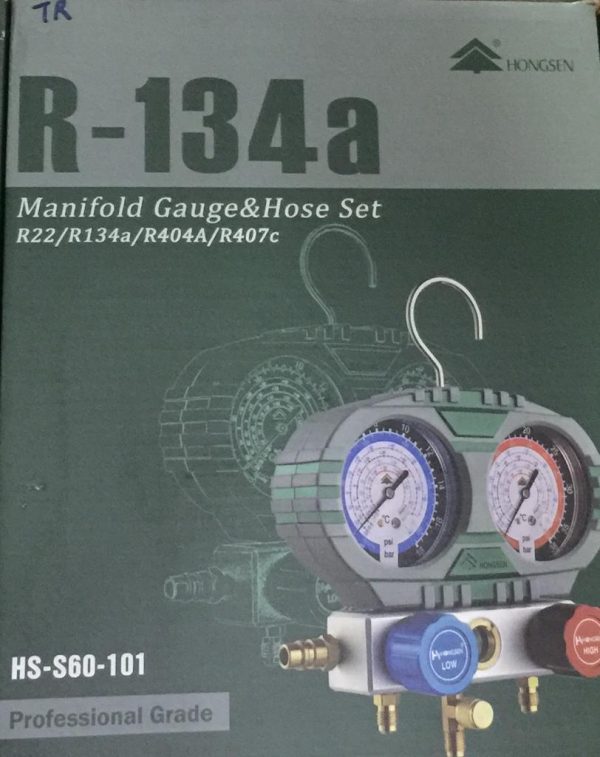 Manifold Gauge And Hose Set R134